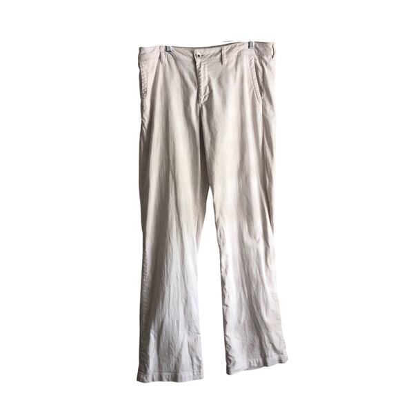 Banana Republic White Jeans relaxed trouser size 32 - Picture 1 of 9